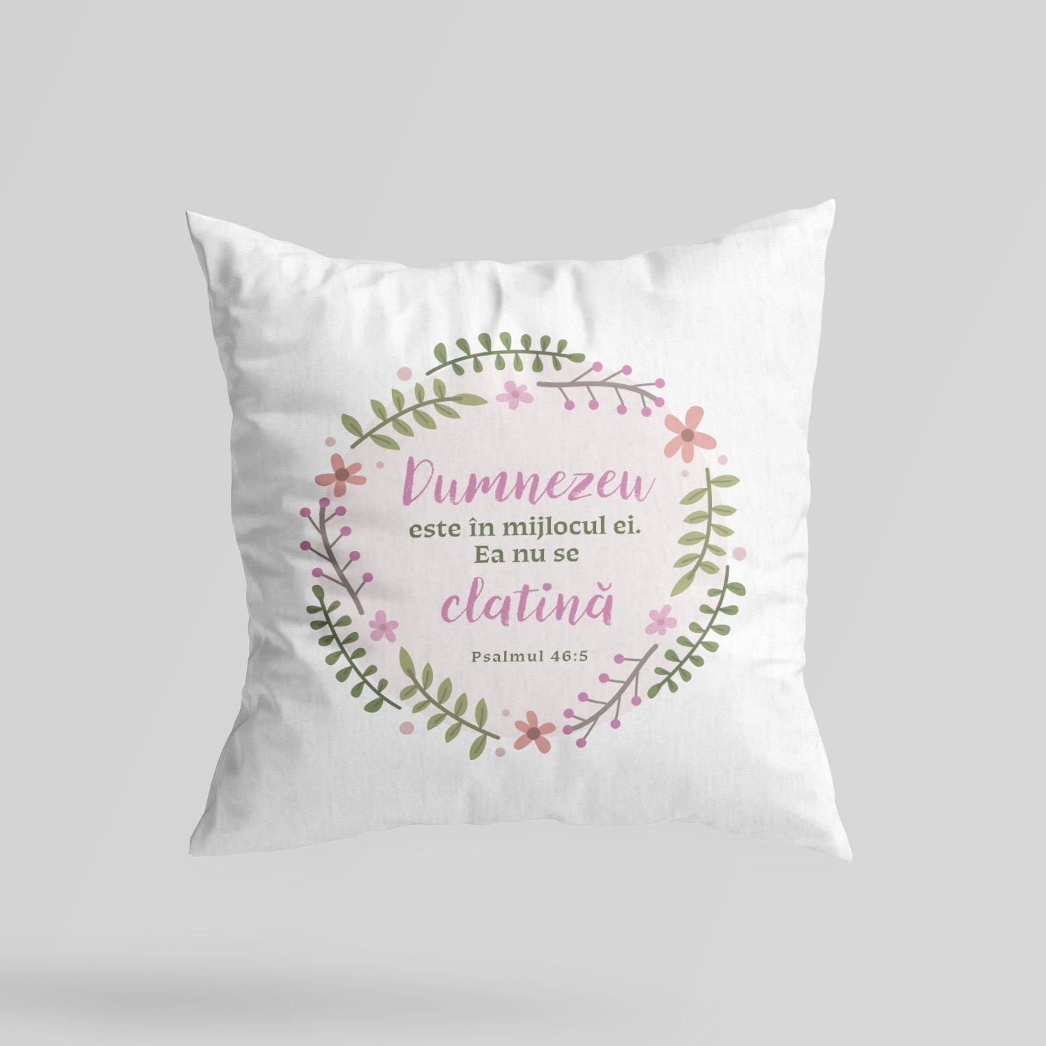 Perna cadou crestin cu verset din Biblie - Psalmul 46:5